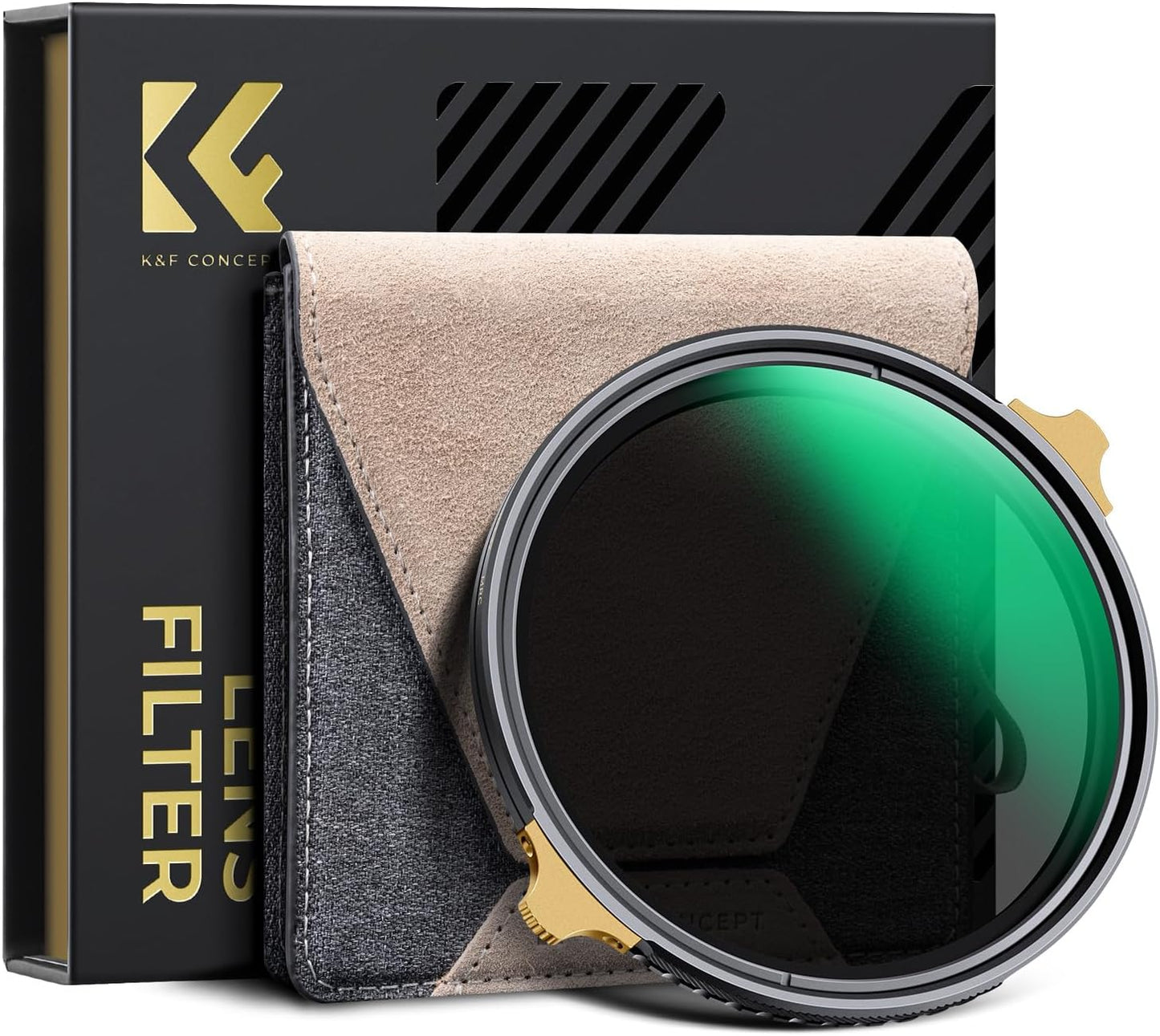 K&F CONCEPT 82mm Variable ND Lens Filter for Photographers