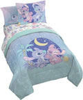 Lilo and Stitch Twin Comforter Set - Fun Floral Galaxy Bedding