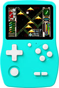 32 Bit Handheld Games for Kids Cyan - 3.0in IPS Screen Retro Console