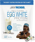 JAYROBB Vanilla Egg White Protein 24 oz - Clean High Protein