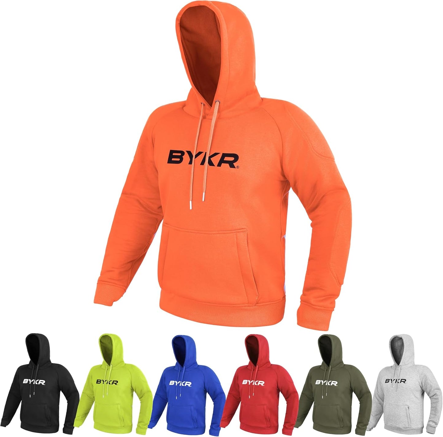 BYKR Motorcycle Hoodie for Men & Women - All Weather Riding Gear
