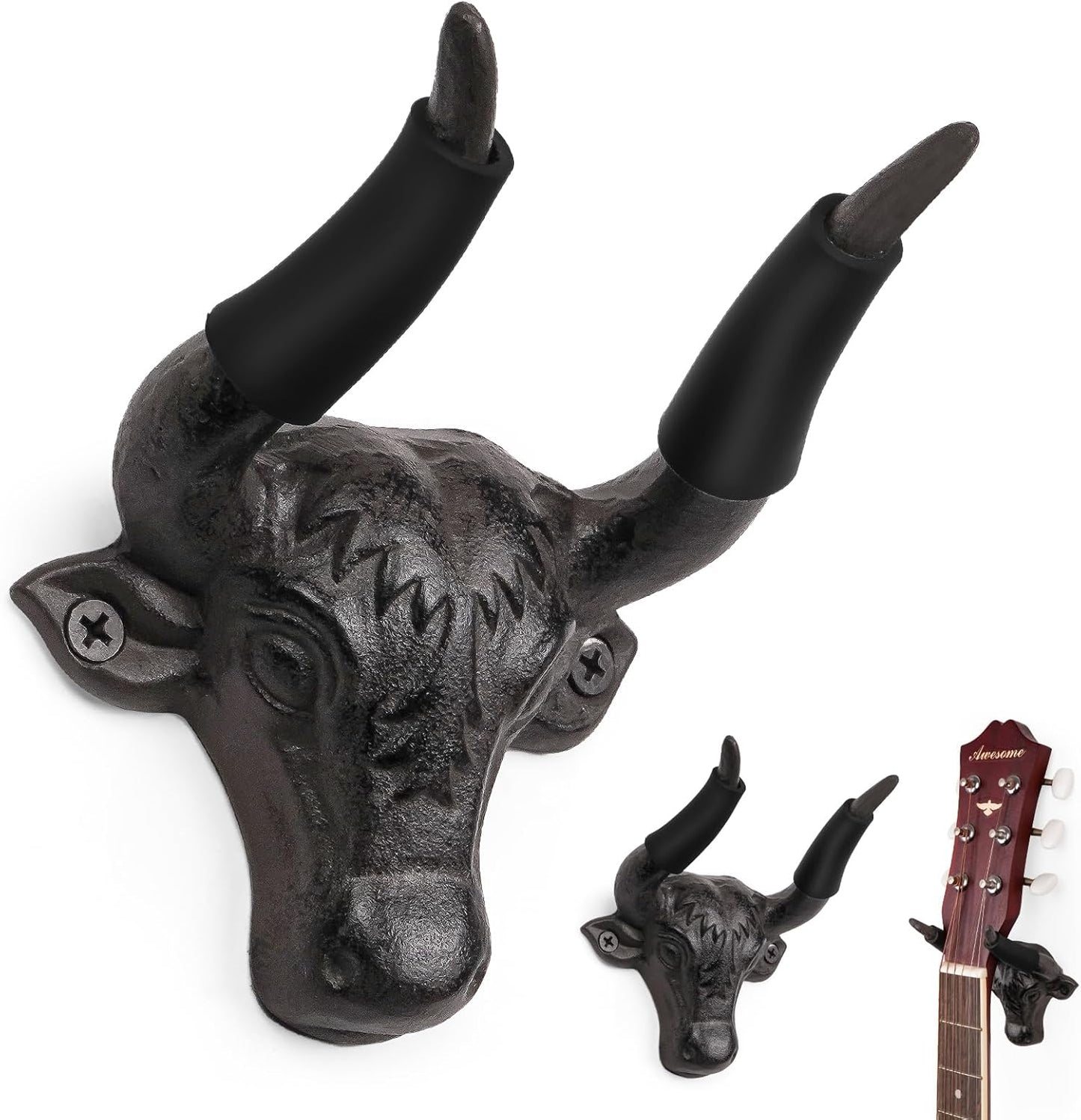 Adowes Guitar Wall Mount 2 Pack - Stylishly Secure