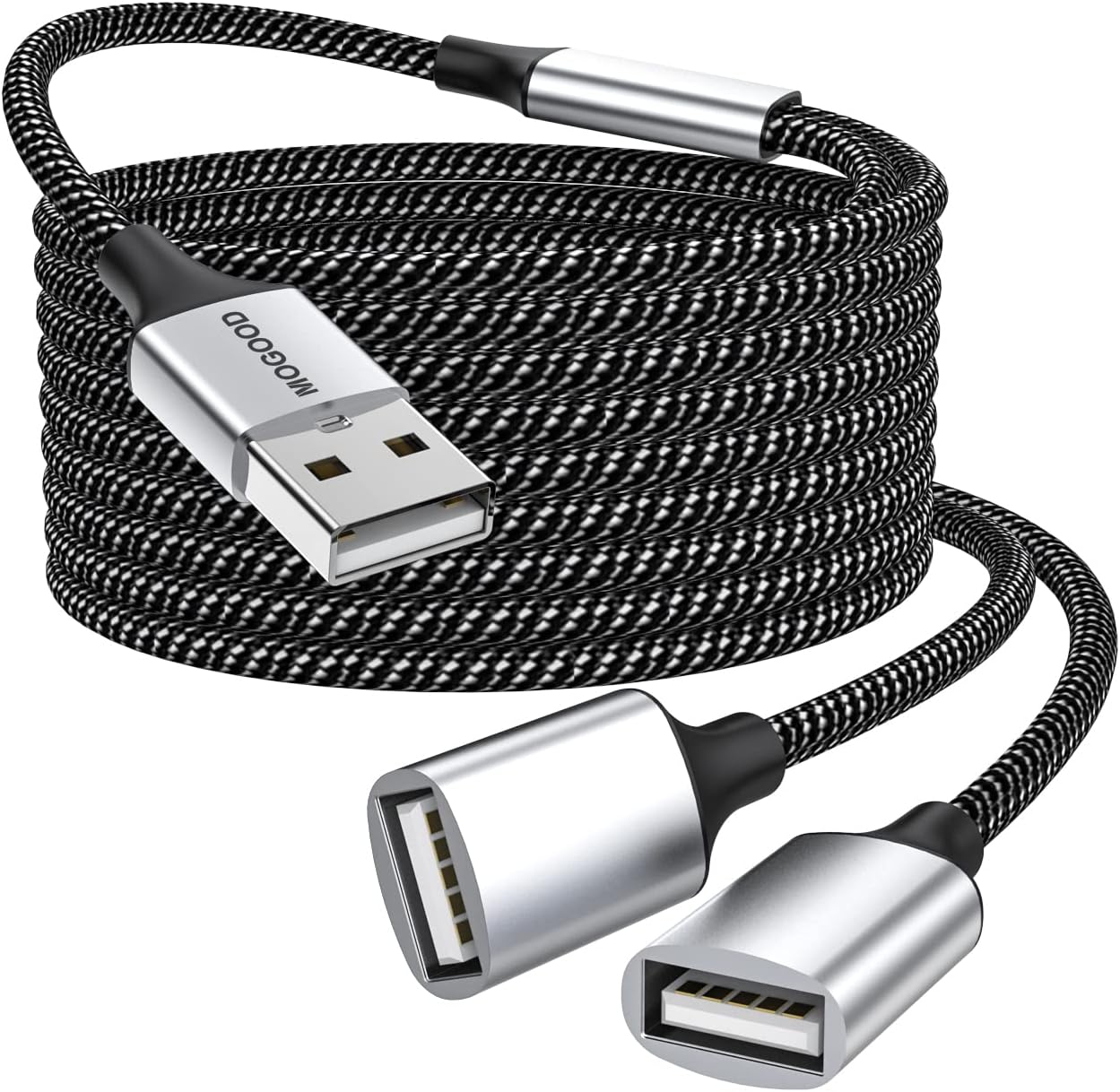 MOGOOD Dual Female USB Extension Cable - Fast Data Transfer!