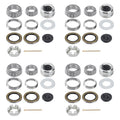 4 Sets 25580 15123 Boat Trailer Axles Bearing Kits for D42 Spindle