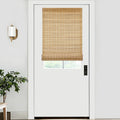 Bamboo Roller Shades 26in x 40in Cordless No Drill - Quick Install