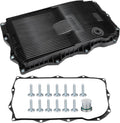Transmission Oil Pan with Gasket Drain Plug for Ram & Jeep - 8 Speed