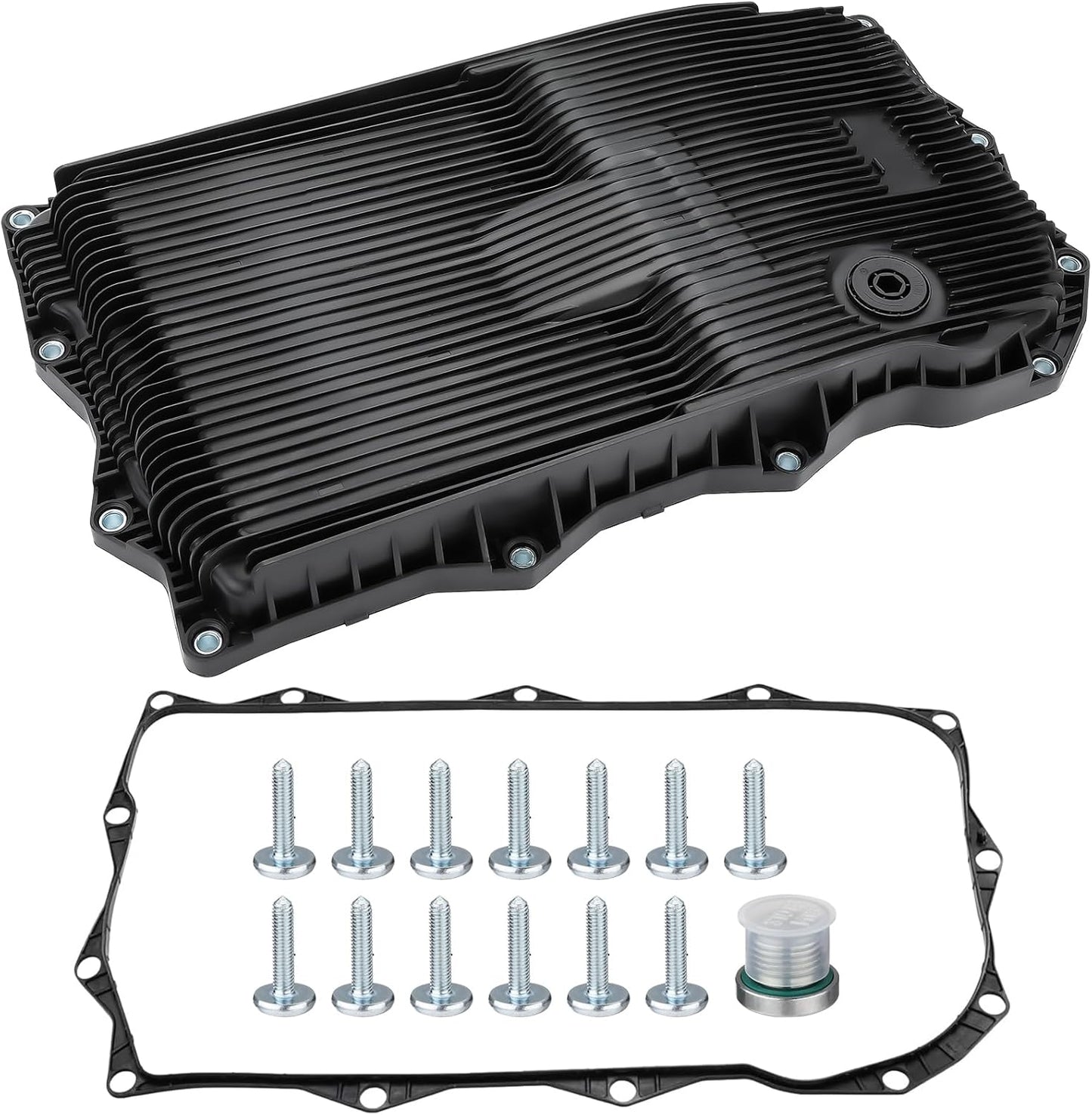 GEARCESS Transmission Oil Pan with Gasket for Ram & Jeep Models
