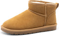 Men's Winter Boots Cozy Suede Leather Short Boots - Warm Comfort