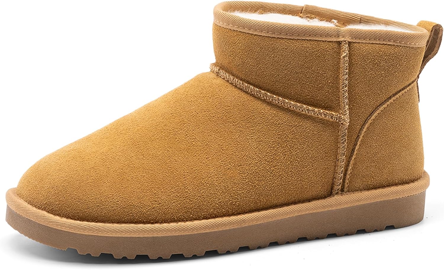 Cozy Suede Leather Winter Boots for Men - Warm & Stylish