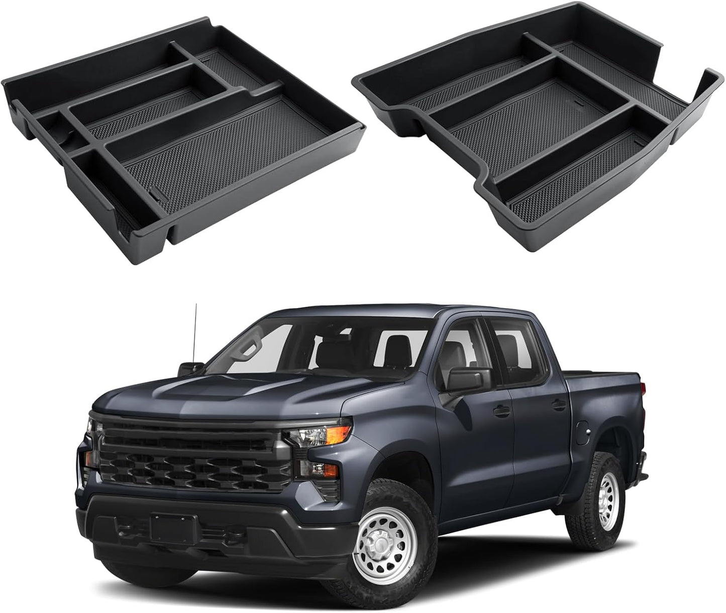 2026 Silverado 1500 Center Console Organizer for Chevy & GMC