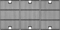 17 Inch Cast Iron Grill Grates for Nexgrill 6 Burner Models
