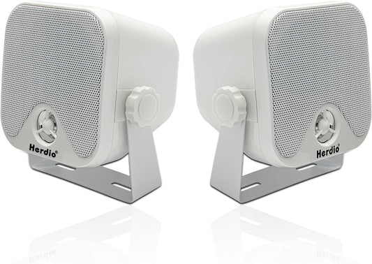 Herdio 4 Heavy Duty Waterproof Boat Speakers - Ultimate Outdoor Sound!