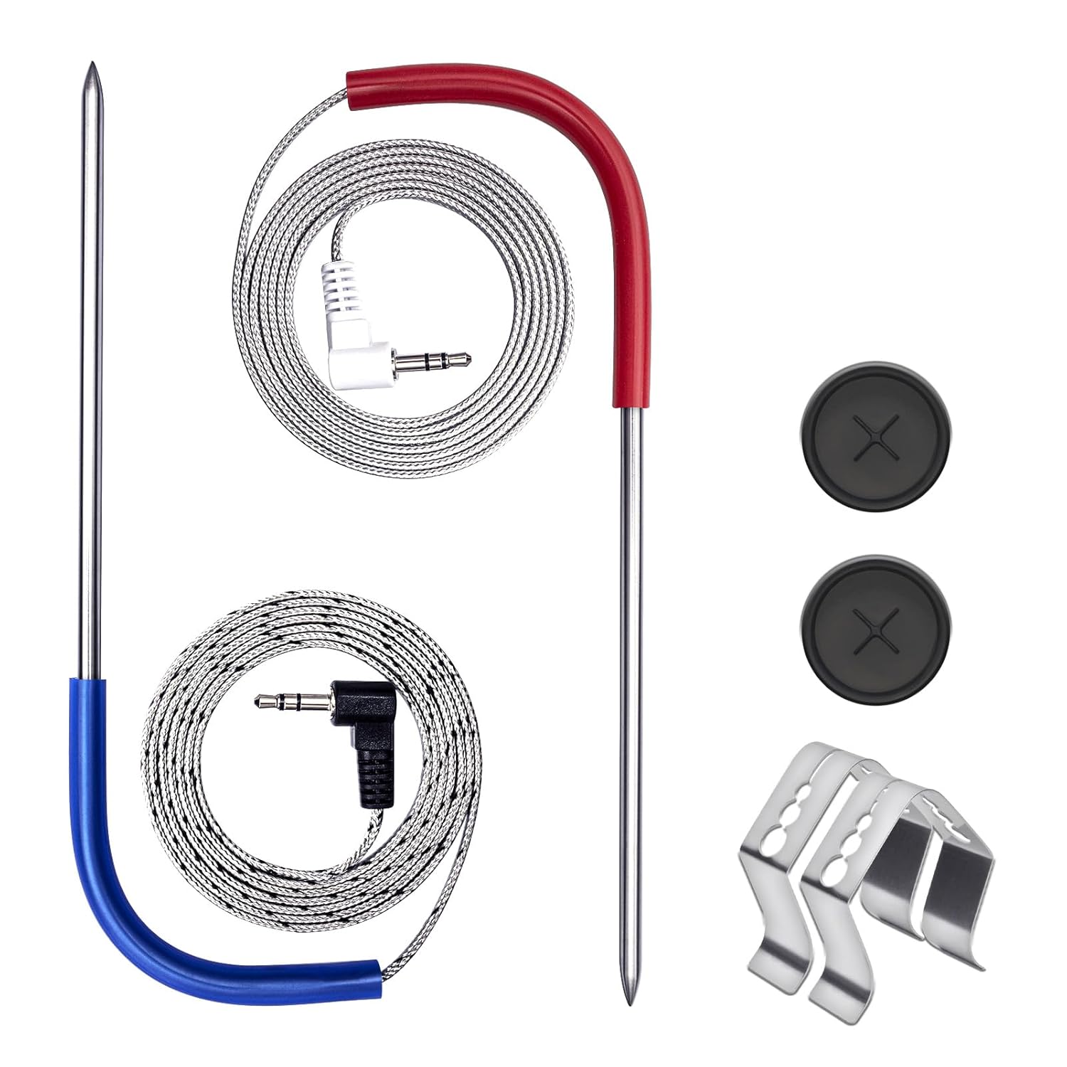 Enhance Grill Precision with 2-Pack Meat Probes