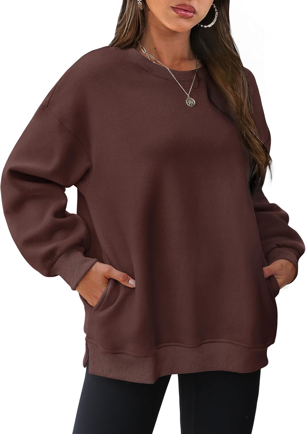 WIHOLL Womens Oversized Sweatshirts for Fall Fashion Style