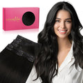 Invisi Edge Clip in Hair Extensions 16 in 130g - Seamless Remy
