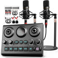 Podcast Equipment Bundle for 2 - Complete Streaming & Podcast Kit