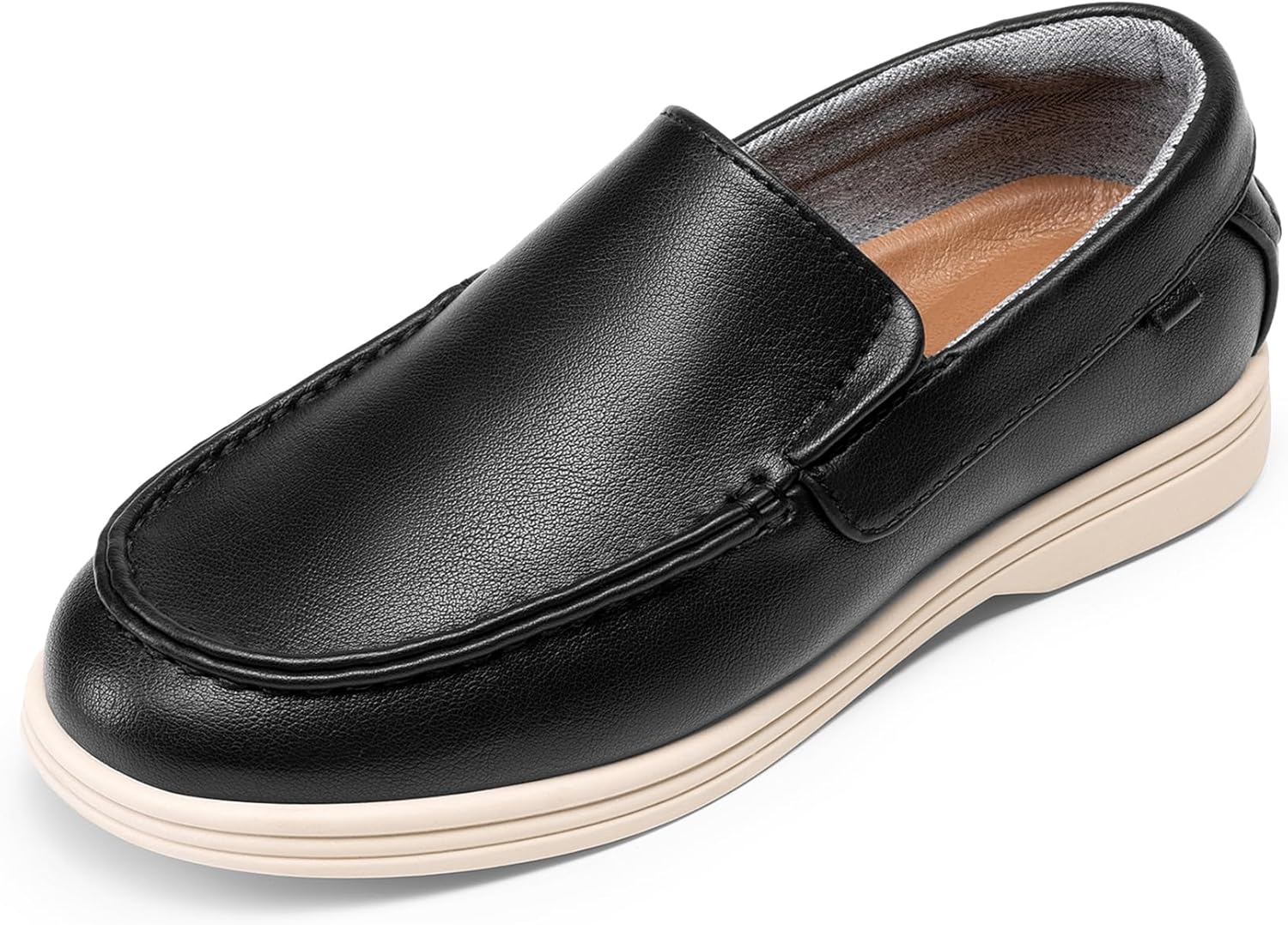 DREAM PAIRS Boys Dress Shoes Slip-On Loafers for Kids Comfort