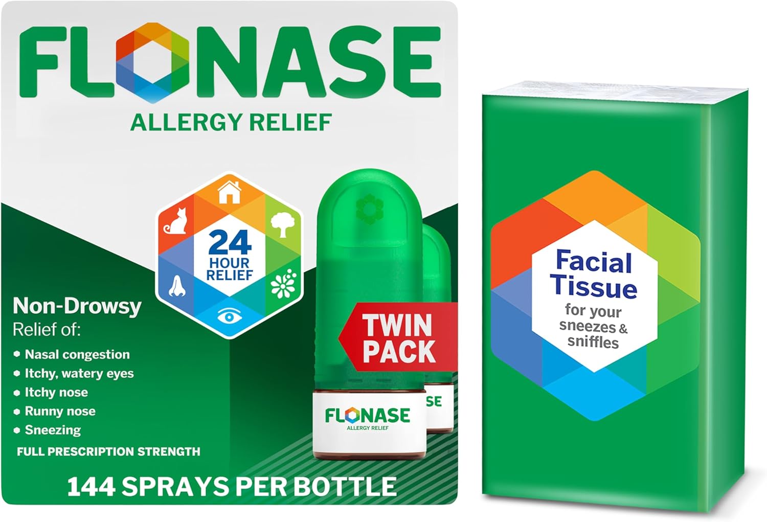 Flonase Allergy Relief Nasal Spray for Year-Round Relief
