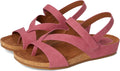 Eurosoft by Sofft Women's Gianetta Flat Sandal - Padded Comfort