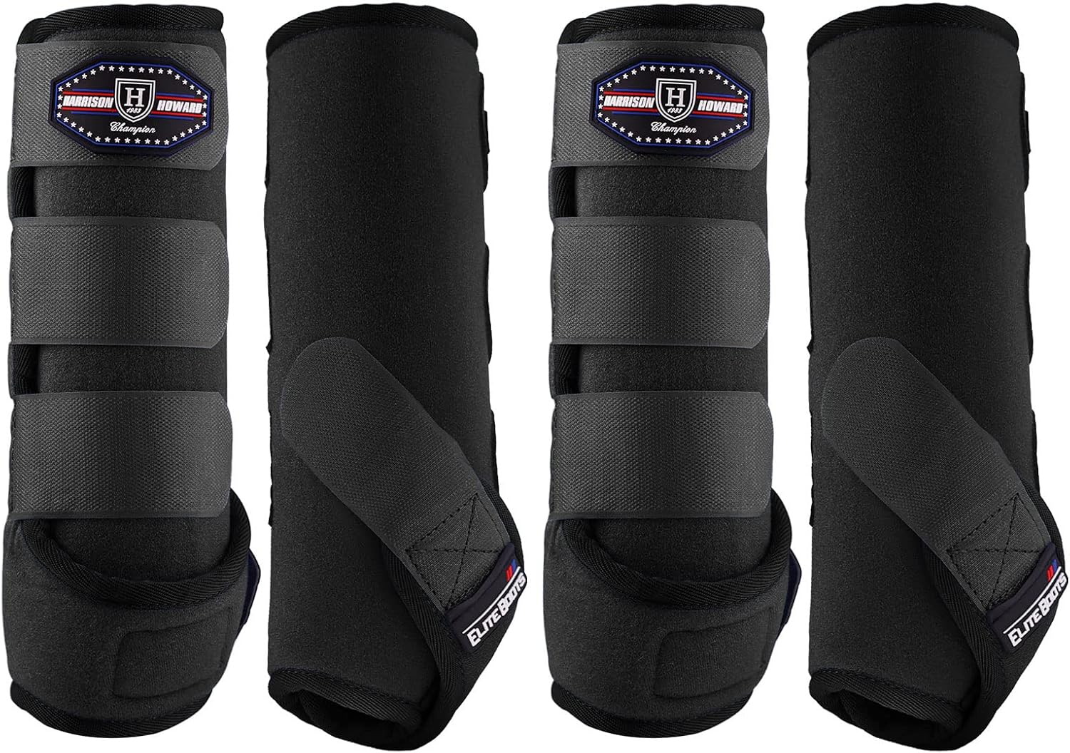 Harrison Howard Horse Sport Medicine Front Shock-Absorbing Boots