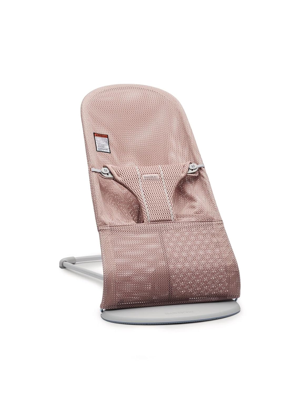 BabyBjorn Bouncer Bliss in Dusty Pink - Comfortable and Safe
