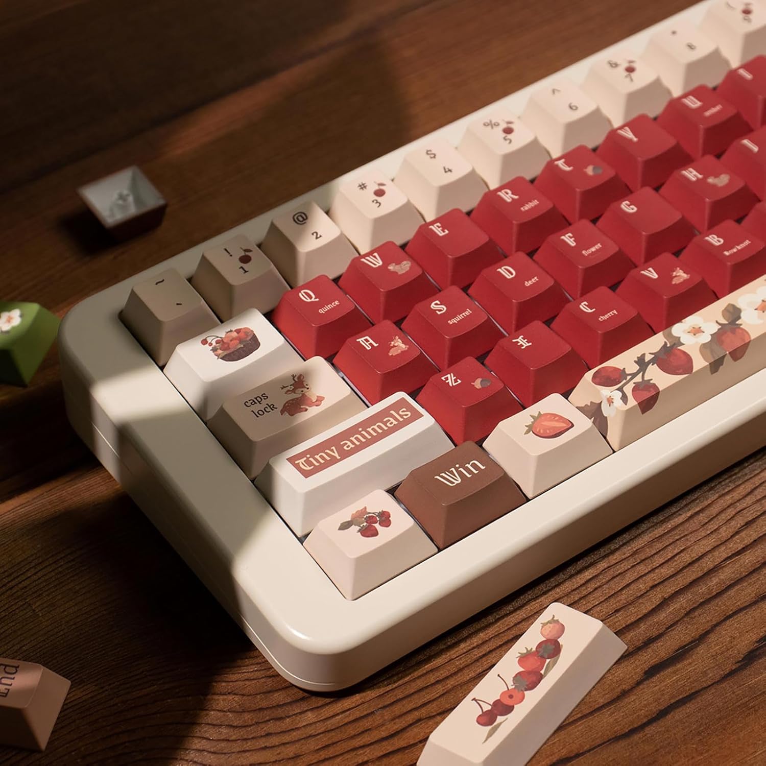152 Keys PBT Dye Sub Keycaps Set for Cherry MX Switches