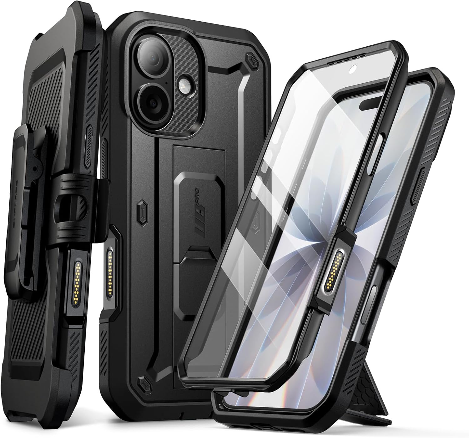 SUPCASE iPhone 17 Case with Kickstand & Military-Grade Protection