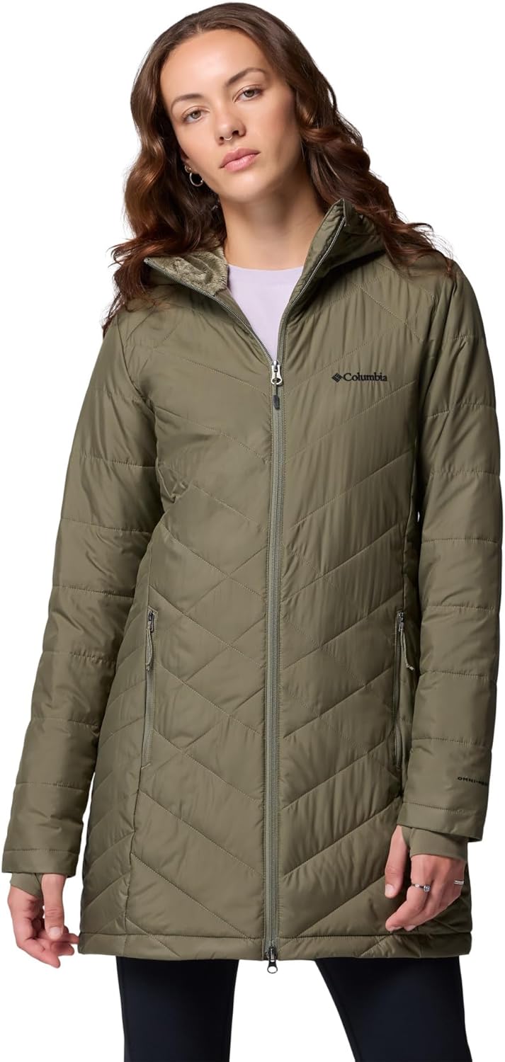 Columbia Womens Heavenly Long Hooded Jacket for Ultimate Warmth