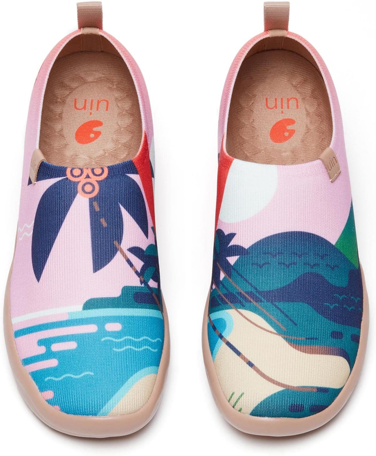 UIN Women's Art Painted Travel Shoes for Comfort and Style