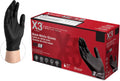 X3 Black Nitrile Gloves 3 Mil - Safe, Powder-Free