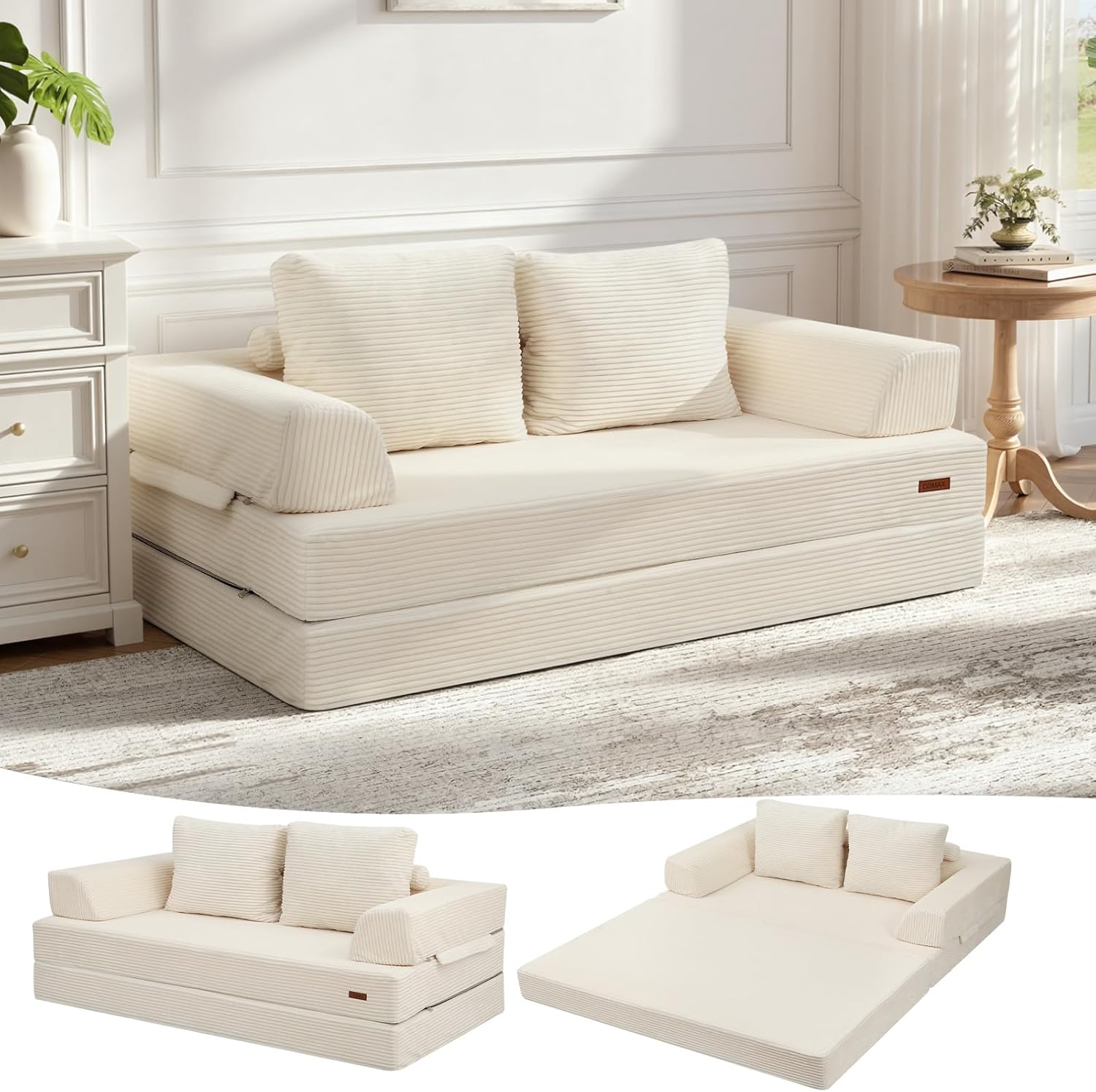 COMAX Convertible Sofa Bed - Stylish and Comfortable Lounger