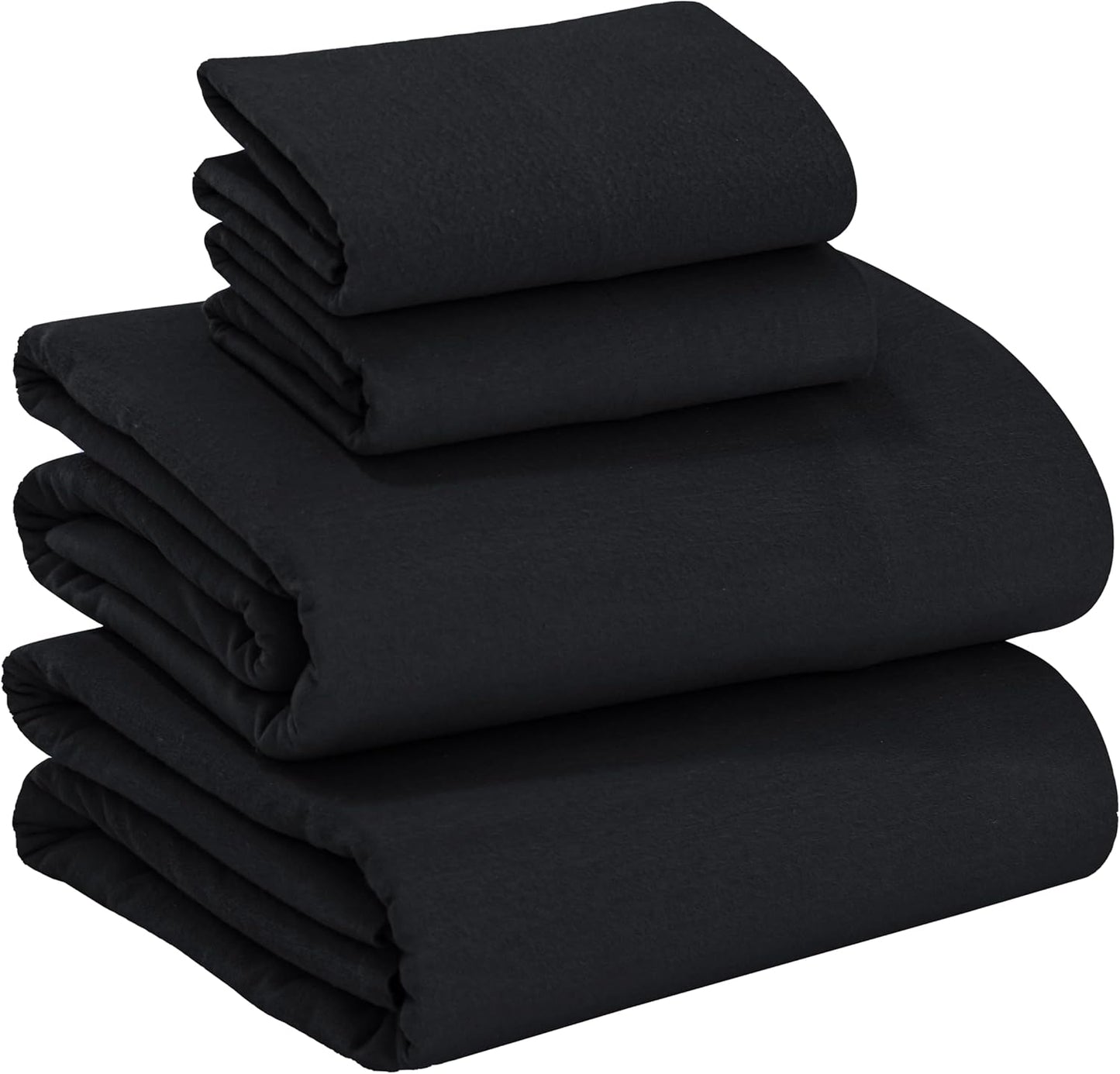 RUVANTI 100% Cotton Flannel Sheets Queen Size for Cozy Nights