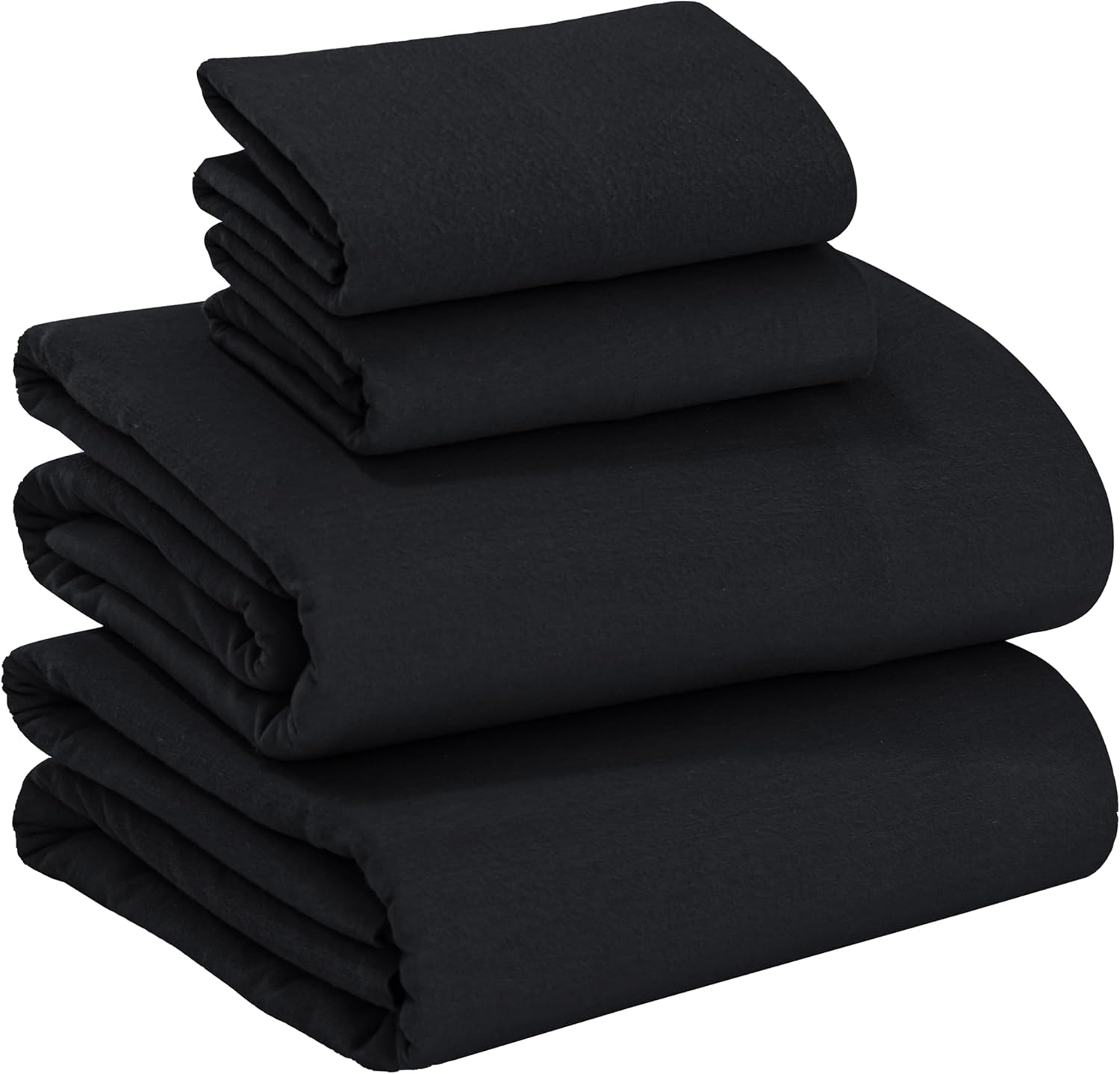 RUVANTI 100% Cotton Flannel Sheets Queen Size for Cozy Nights