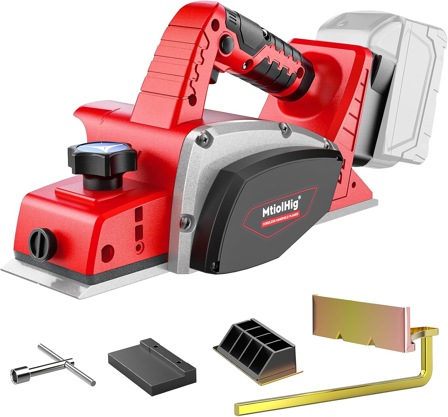 Cordless Electric Hand Planer for Woodworking and Carpentry
