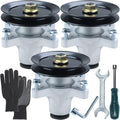 139-3214 Spindle Assembly 3 Pack with 125-5575 Pulley - Quiet Fit