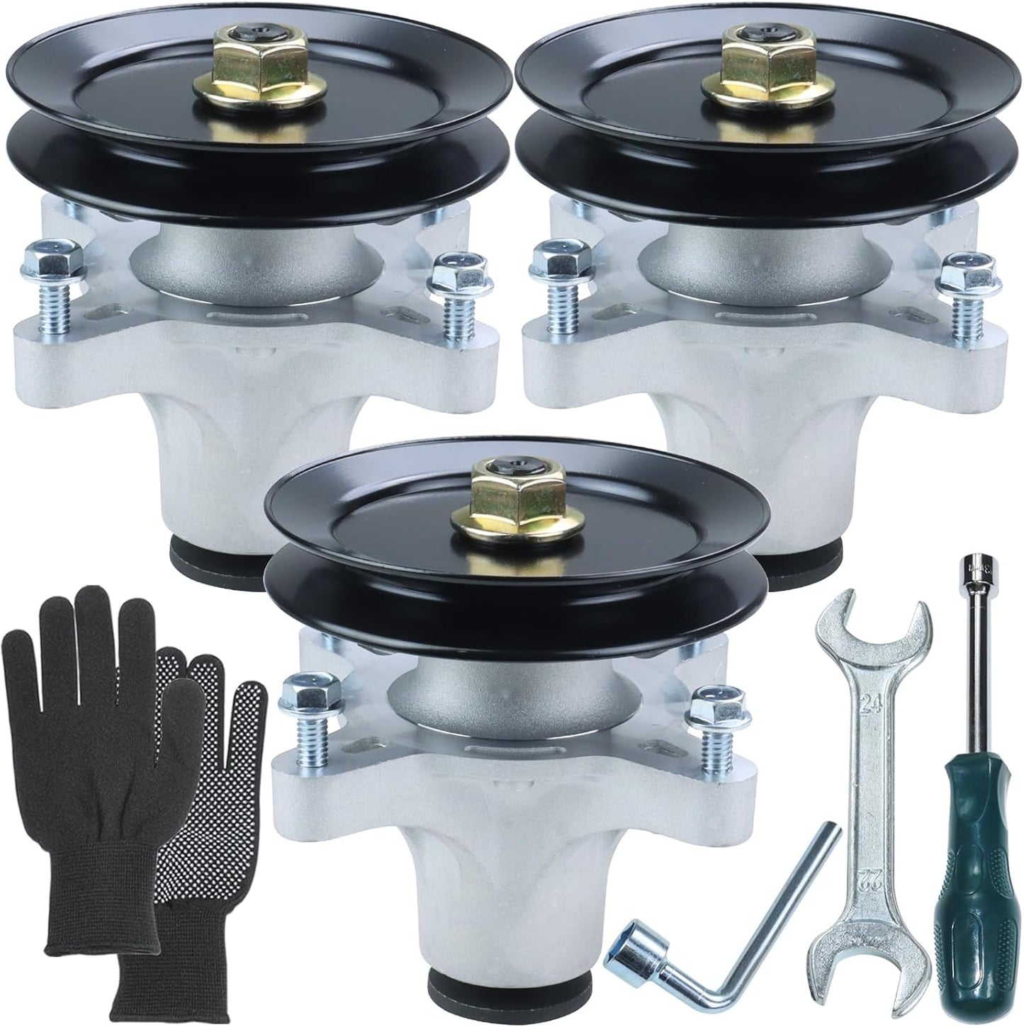 3 Pack 139-3214 Spindle Assembly for Toro Timecutter Mowers
