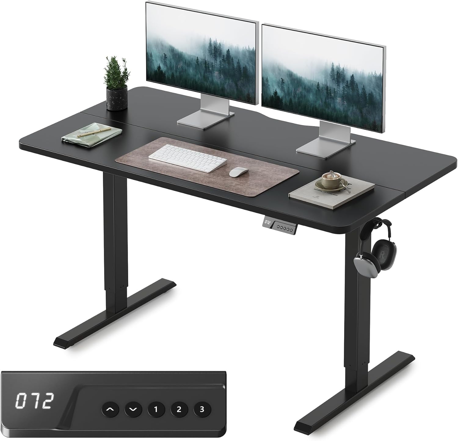 FEZIBO Electric Standing Desk Adjustable Height for Home Office