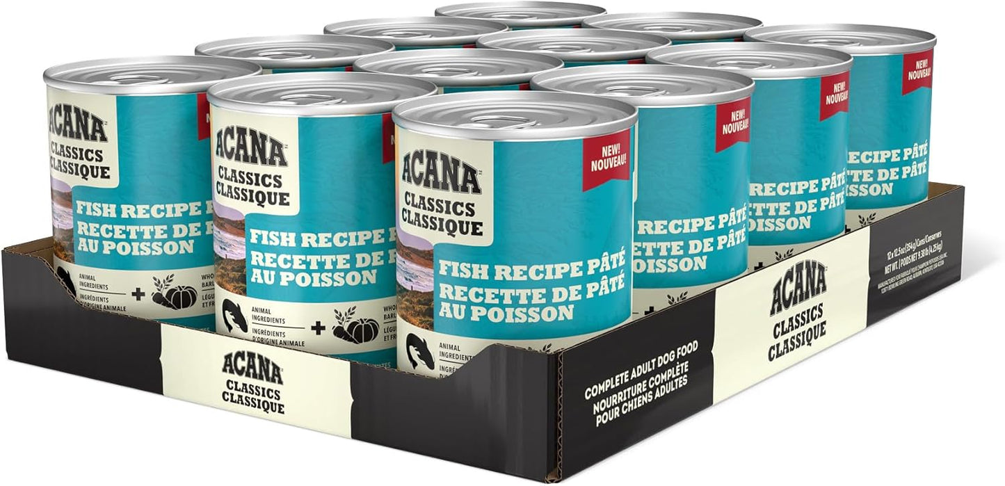 ACANA Classics Pate Wet Dog Food Fish Recipe for Healthy Dogs