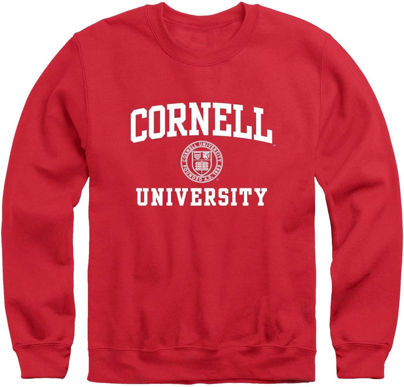 Ivysport Premium Cotton Crewneck Sweatshirt with Crest Logo