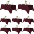 Fitable Rectangle Tablecloth 70x108 in 8-Pack - Stain & Wrinkle
