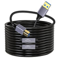 USB 3.0 Printer Cable 30ft USB A to USB B - High-Speed, Long-Reach