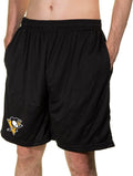 Calhoun NHL Men's Team Logo Air Mesh Shorts - Comfortable Game Day