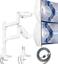 Vertical Dual Monitor Mount for 17-49 Inch Ultrawide Screens