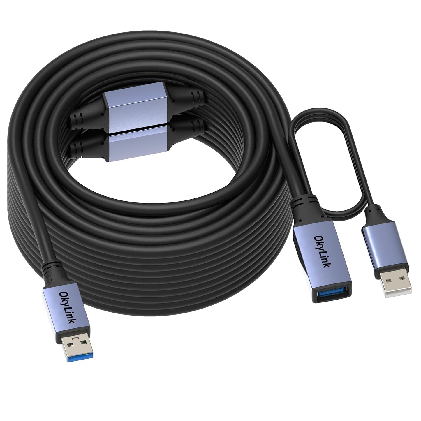 100ft Active USB 3.0 Extension Cable for Industrial Equipment