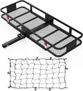 FORWODE 60x24x6 Hitch Carrier with 500LB Capacity and Net