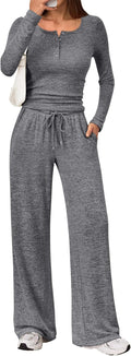 Trendy Queen Women's 2 Piece Matching Lounge Set - Cozy Everyday Style
