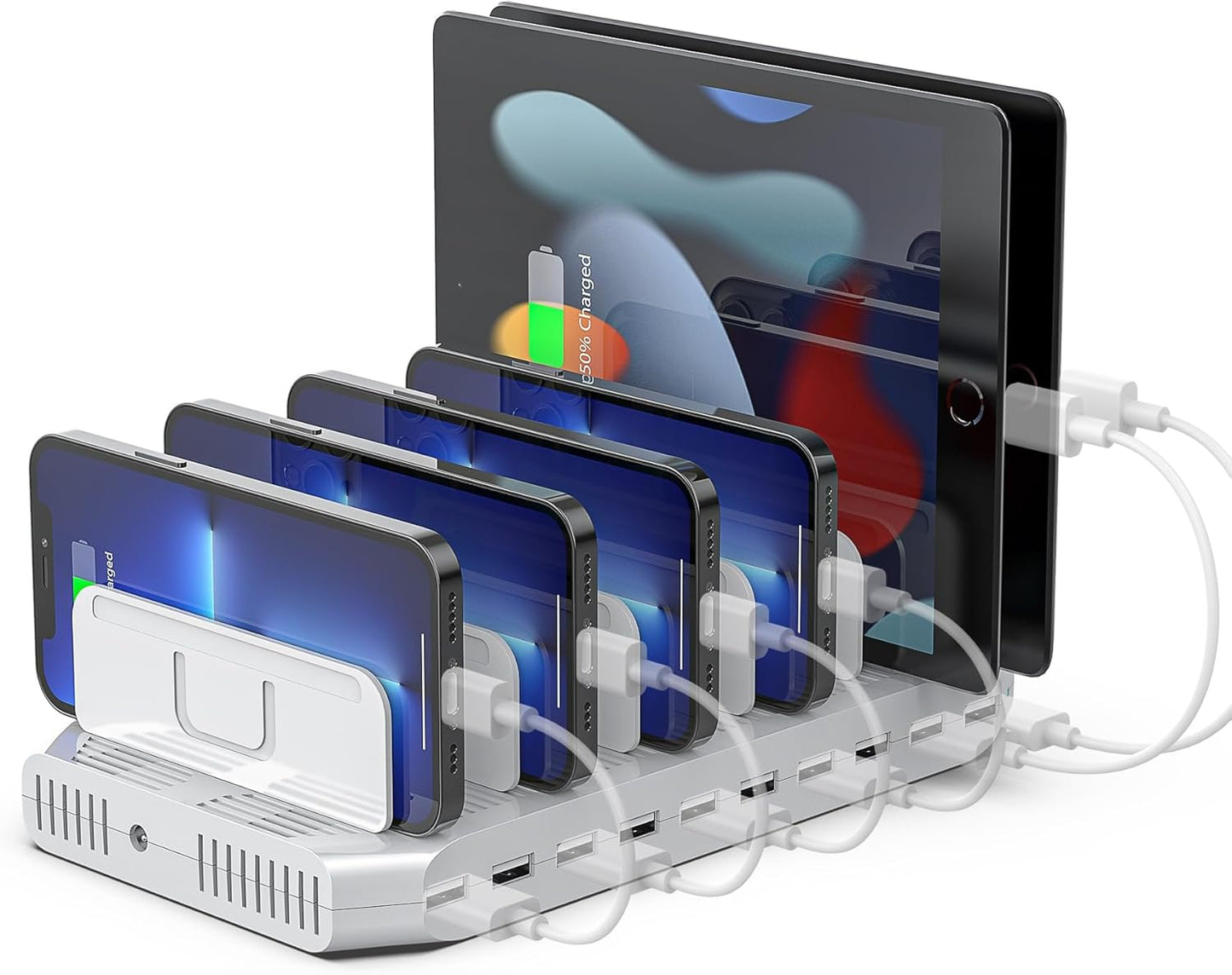 5PCS Multi Charging Station with 10 Ports for All Devices