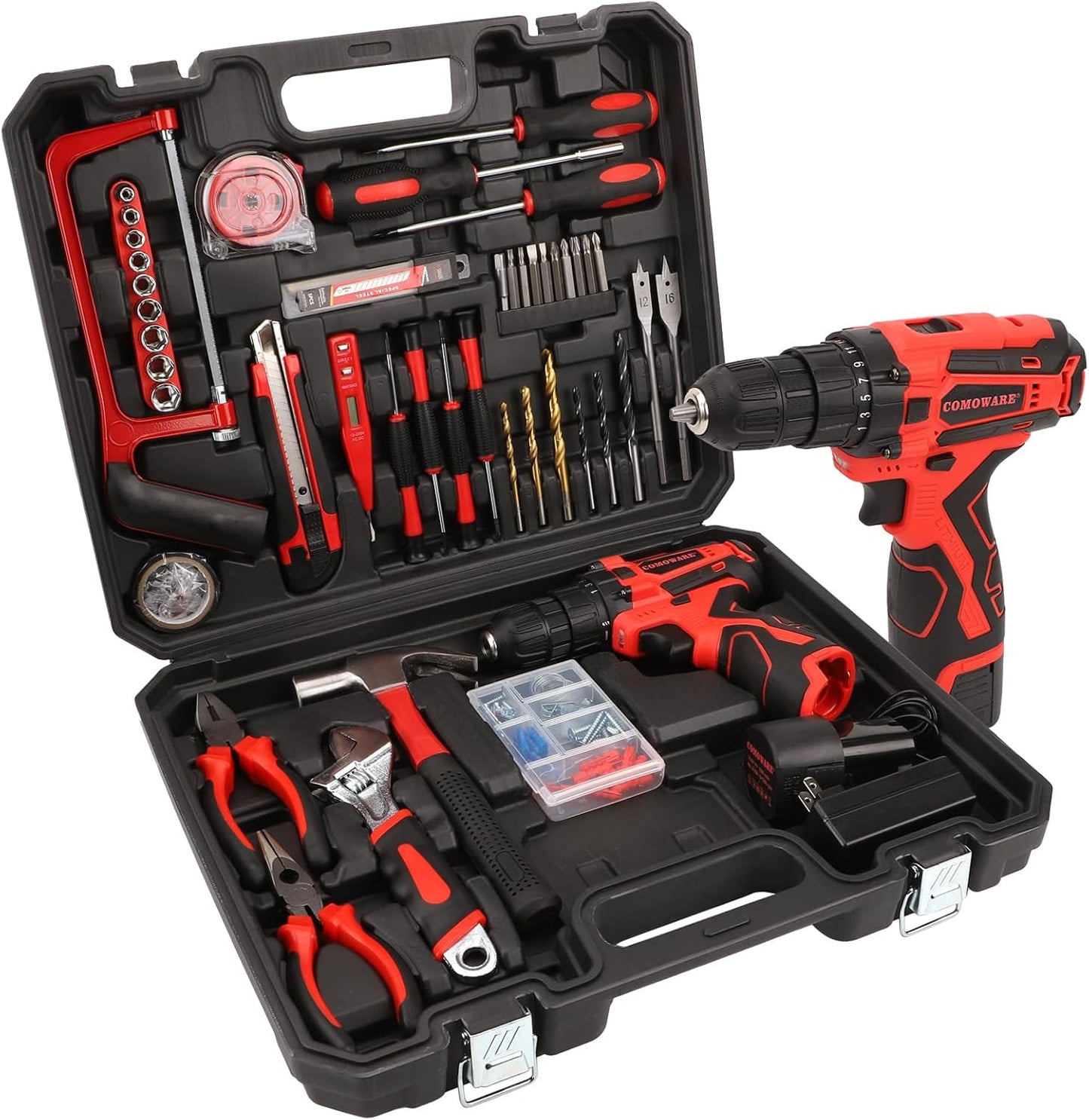 16.8V Cordless Drill Set Combo Kit for Home Repair Projects