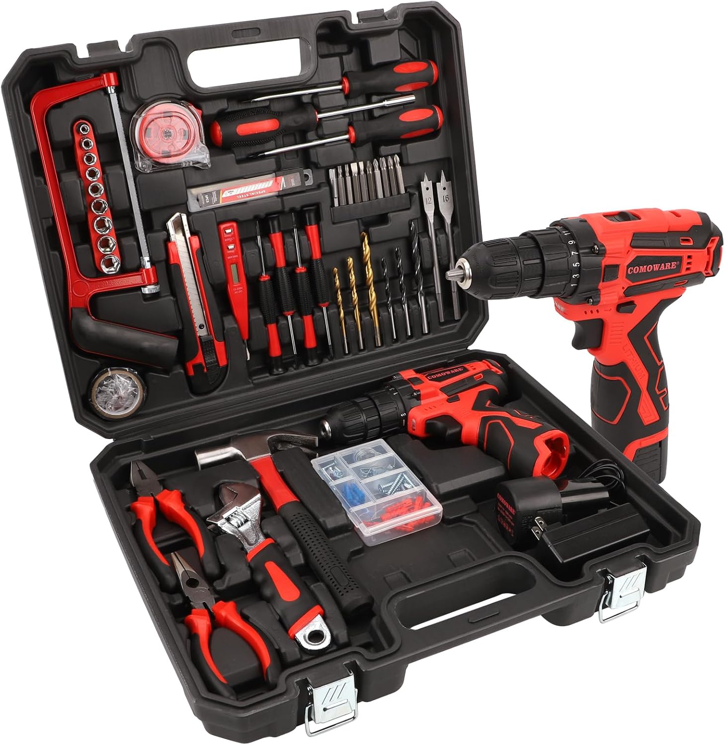16.8V Cordless Drill Set Combo Kit for Home Repair Projects