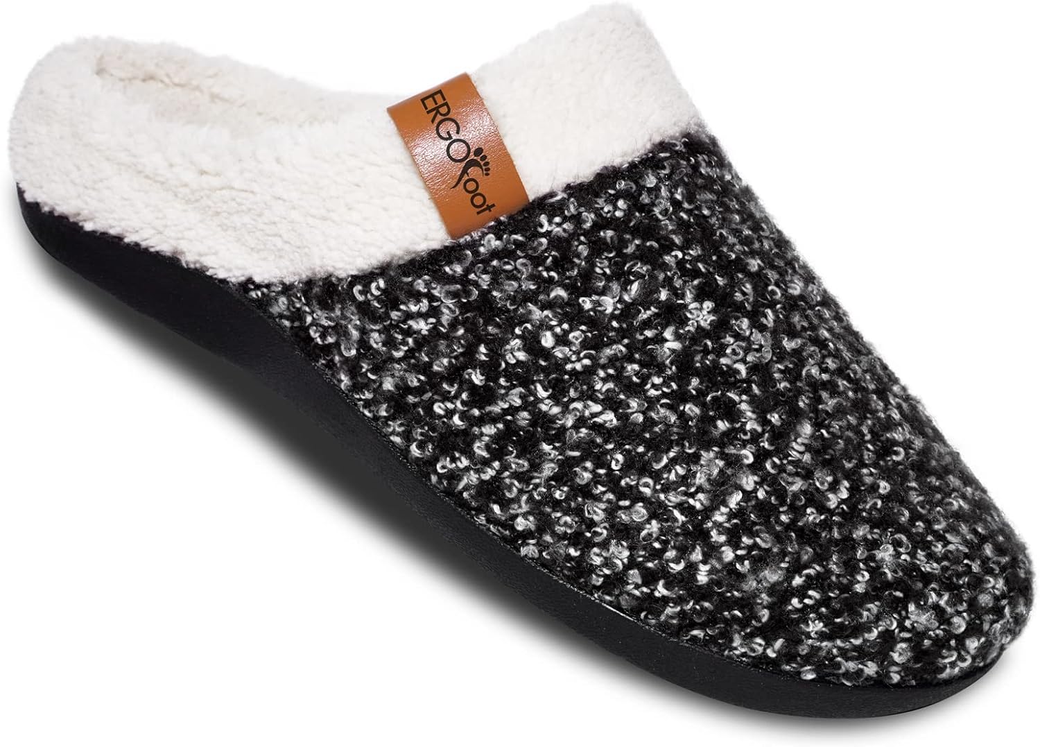 ERGOfoot Orthopedic Slippers with Arch Support for Comfort